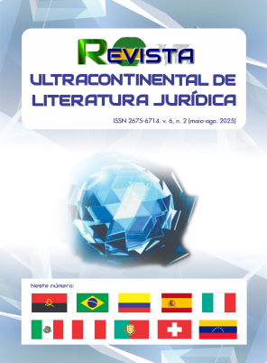 REVISTA ULTRACONTINENTAL DE LITERATURA JURÍDICA