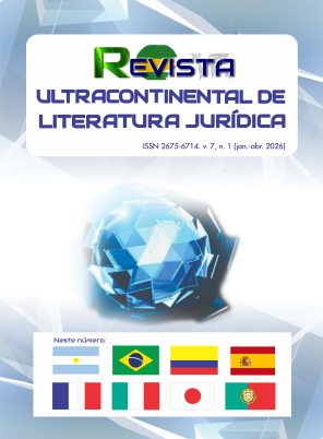 REVISTA ULTRACONTINENTAL DE LITERATURA JURÍDICA