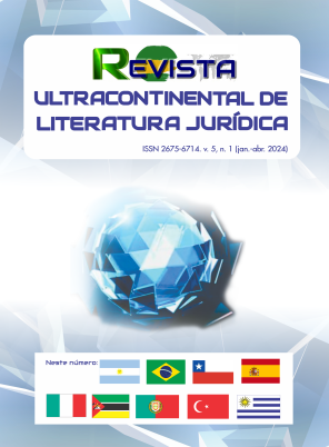 REVISTA ULTRACONTINENTAL DE LITERATURA JURÍDICA